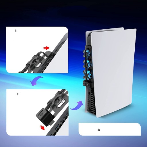 АВТОМАТИЧЕСКИЙ ВЕНТИЛЯТОР PS5, ВНЕШНЕЕ ОХЛАЖДЕНИЕ USB TURBO