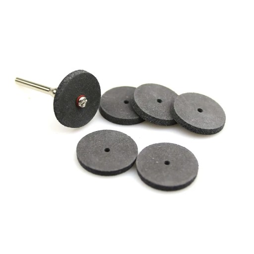 Drobny szary styl Tarcza polerska 3mm do metalu, F Mini, narzędzia obrotowe