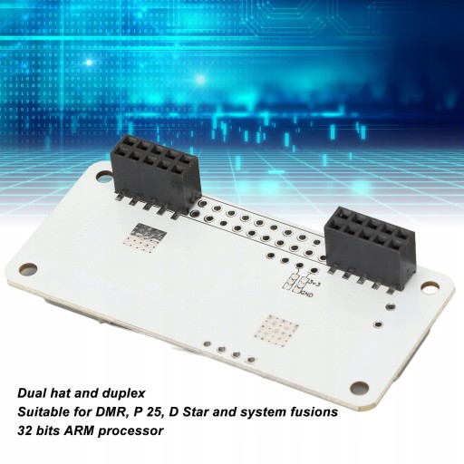 Плата точки доступа MMDVM Dual Hat Duplex, 10 мВт, 32 бита