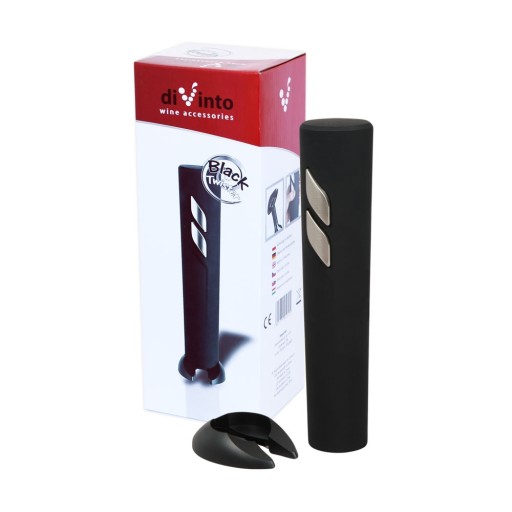 Elektroniczny korkociąg - Black Twister do wina