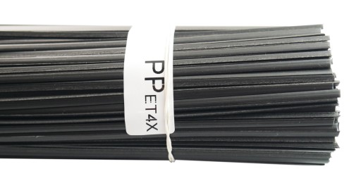 Связка для сварки пластика PPET4X PP/ET4X 1кг смесь ТРЕУГОЛЬНЫЕ ПОЛОСЫ