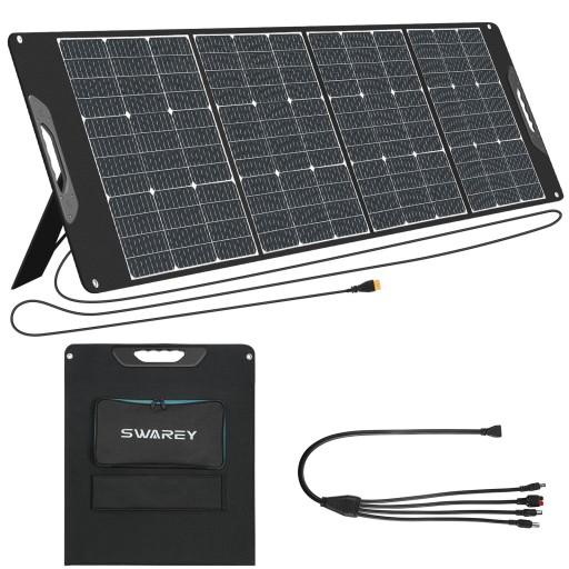 POWER BANK SWAREY S1000 1000 Вт 201600 мАч СОЛНЕЧНАЯ СТАНЦИЯ TYPE-C + СОЛНЕЧНАЯ СТАНЦИЯ 200 Вт