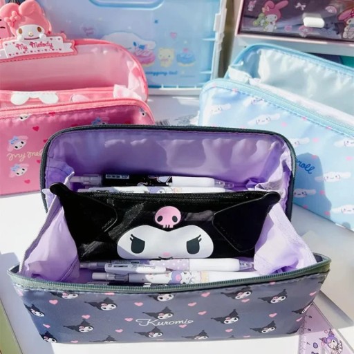 Kawaii Cinnamoroll пенал большой емкости аниме Kuromi My