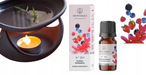 OLEJEK ZAPACHOWY AROMATIQUE FLORAL ROMANCE 12 ML MOCNY TRWAŁY ZAPACH AROMA