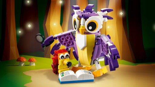 LEGO CREATOR 3w1 31125 FANTASTYCZNE LEŚNE ZWIERZĄTKA