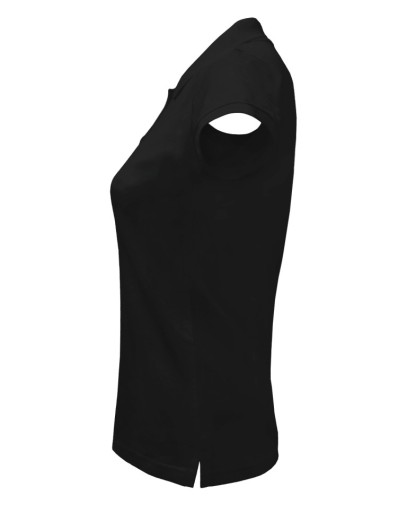 Koszulka polo JHK POPL 200, czarna r. XXL