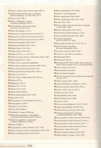 WIELKI ATLAS HISTORYCZNY DEMART TWARDA OPRAWA 2024