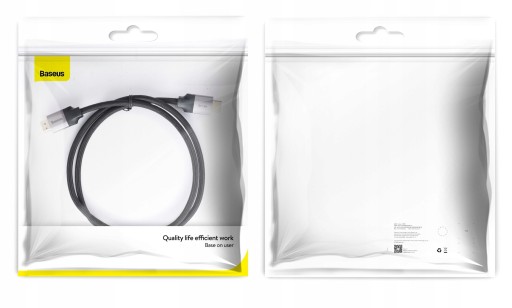 КАБЕЛЬ BASEUS HDMI — КАБЕЛЬ HDMI 4K, 60 Гц, FHD, 2 м