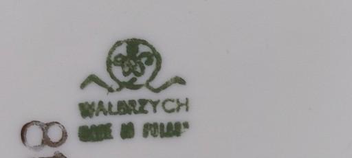 Старинный фарфоровый соусник, дизайн Валбжиха