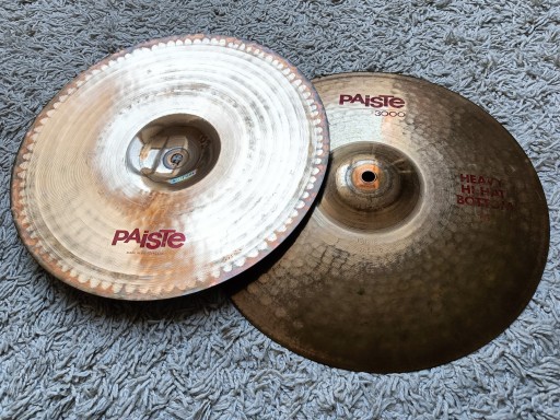 PAISTE 3000 RED LABEL REFLECTOR HEAVY HI HET DRUM CALLS 14