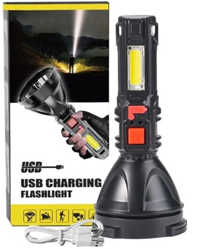 LATARKA LED AKUMULATOROWA SZEPRACZ USB