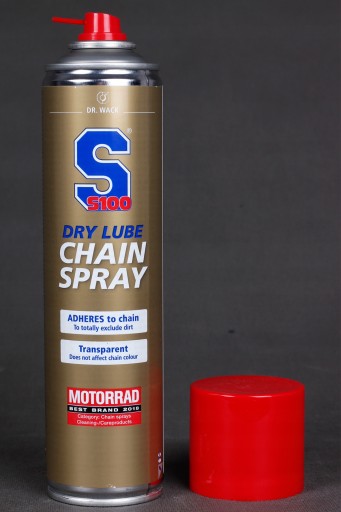 Смазка для цепей S100 Dry Lube Chain Spray 400мл