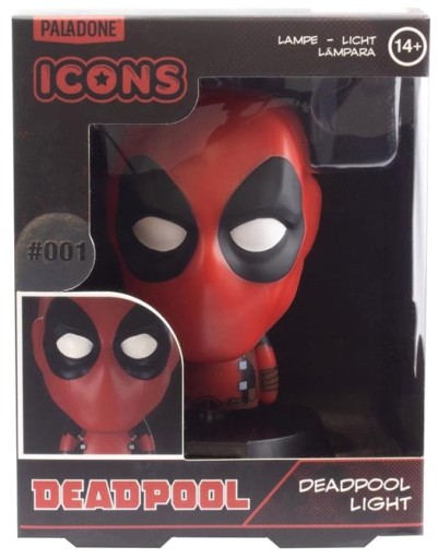 LAMPKA MARVEL DEADPOOL Icon 10 cm licencjonowana