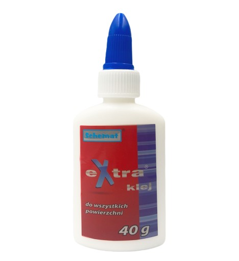 Klej W Płynie Extra 40g BIAŁY Schemat