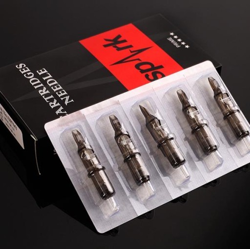 5x 7MG GREY SPARK CARTRIDGE CARTRIDGES Игла, иглы для татуировки 0,30