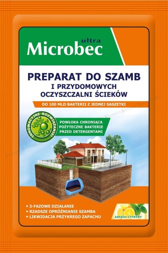 БАКТЕРИИ ДЛЯ септиков и очистных сооружений MICROBEC 18 X 25G