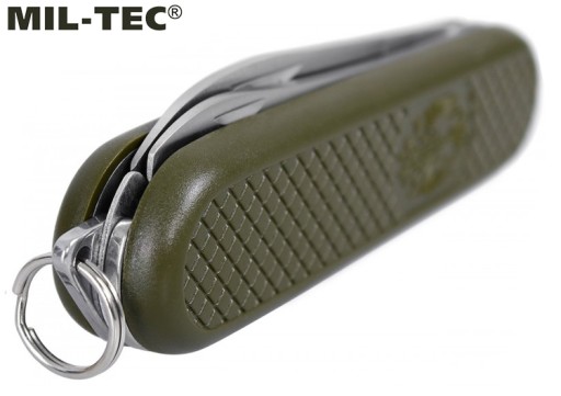КАРМАННЫЙ НОЖ MIL-TEC OLIVE CASE MIL-TEC ESSENTIAL