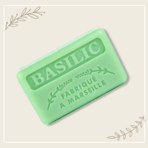 Мыло Marseille Basil 125g с прекрасным ароматом французского базилика