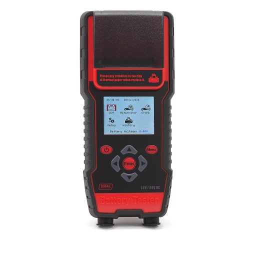 Цифровой тестер аккумуляторов IDEAL BDT7000 12V PRINT