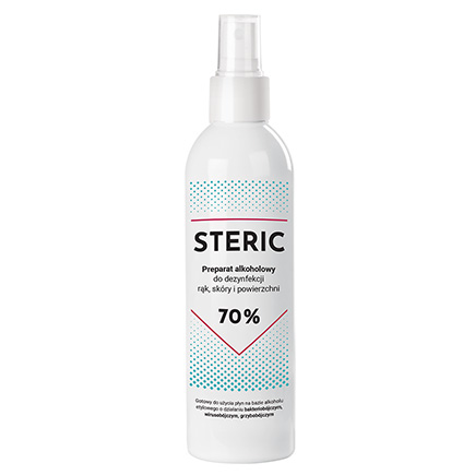Clarena Steric 250мл биоцид 70% спирт