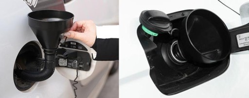 Пластическая воронка универсальный круг с ситом
