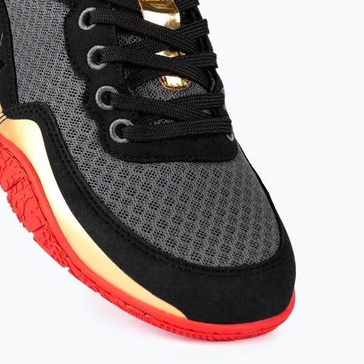 Борцовские туфли Venum Elite Black/Gold/Red 42.5