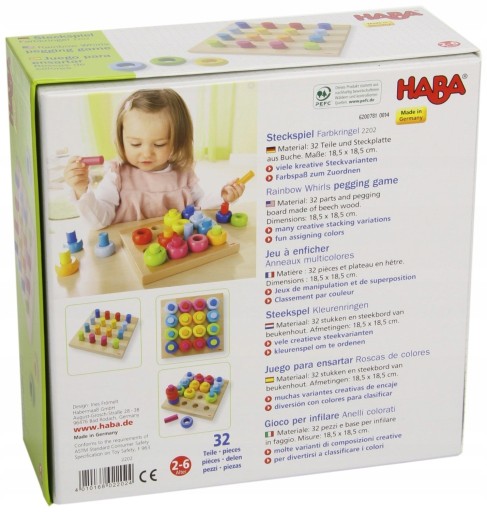 Haba 2202 Деревянная игра на определение цветов