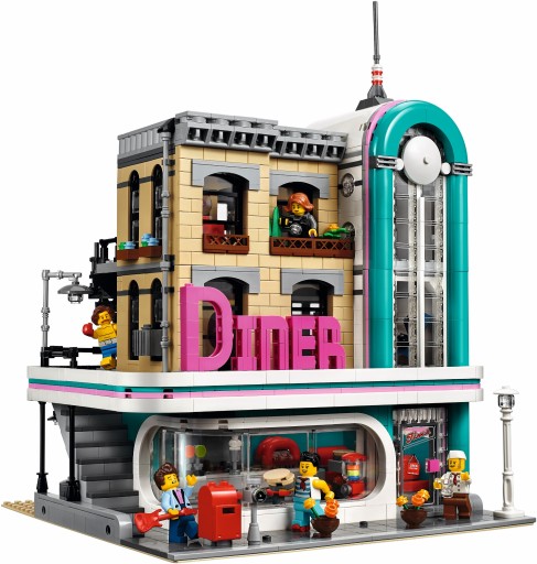 LEGO 10260 CREATOR - БИСТРО В ЦЕНТРЕ КОШАЛИНА