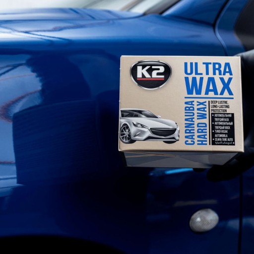K2 ULTRA WAX АВТОМОБИЛЬНЫЙ ТВЕРДЫЙ ВОСК КАРНАУБА + РУЧКА ДЛЯ УДАЛЕНИЯ АВТОМОБИЛЬНЫХ ЦАРАПИН