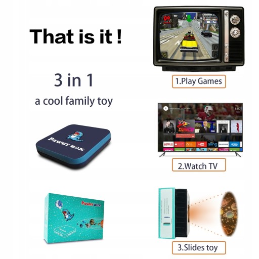 Игровая консоль Pawky Box для PS1/DC/Naomi 41000