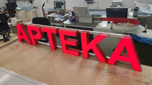 Litery Świetlne led 