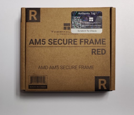 РАМКА ДЛЯ ПРОЦЕССОРА AMD AM5 КРАСНАЯ THERMALIGHT