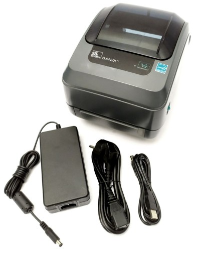 Термотрансферный принтер Zebra GX420t (USB/RJ-45/COM)