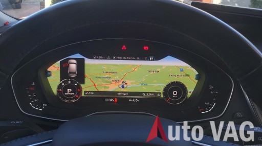 Преобразование США в ЕС Польское меню Audi