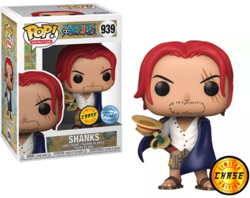 Figurka Funko POP! One Piece Figurka Shanks Exclusive 9 cm Chase