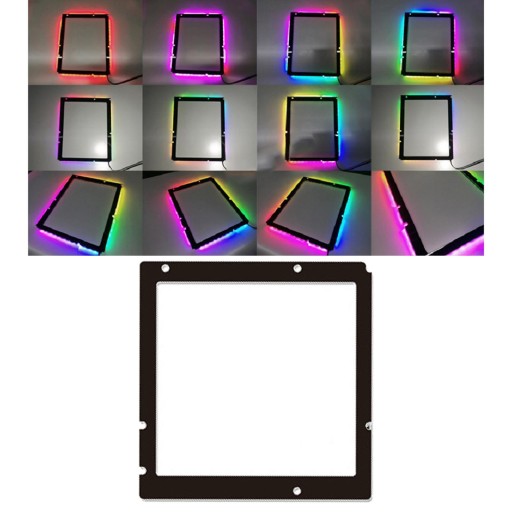 Задняя панель RGB, 3-контактная подсветка, 234x238 мм