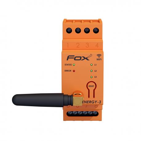 3-фазный монитор энергопотребления F&F Wi-MEF-3 FOX