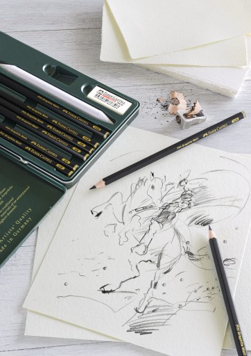 Набор карандашей для рисования FABER-CASTELL Pitt Graphite Matt, 8 шт.