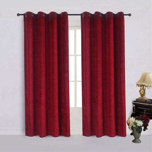 Штора VELVET VELUR SUEDE145x250 бутылочно-зелёный