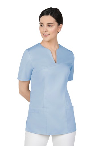 34 BLUZA DAMSKA MEDYCZNA kosmetyczna FARTUCH 323