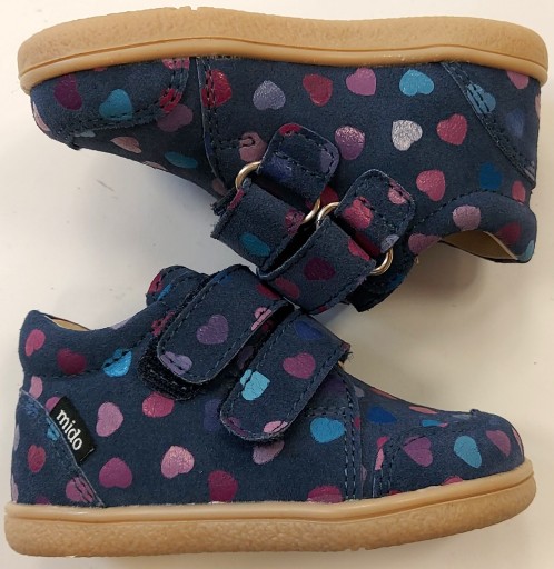ПОЛУВЫСОКАЯ ЭЛАСТИЧНАЯ СИНЯЯ VELCRO MIDO R 24 Ш 14,50 СМ ДЛЯ БОСИКИ