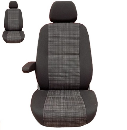 Чехлы FIAT DUCATO PEUGEOT BOXER CITROEN JUMPER водитель + ПОДЛОКОТНИК