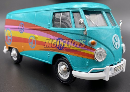 Доставка фургона VW Type2 T1 Peace 1:24 Motormax 79583