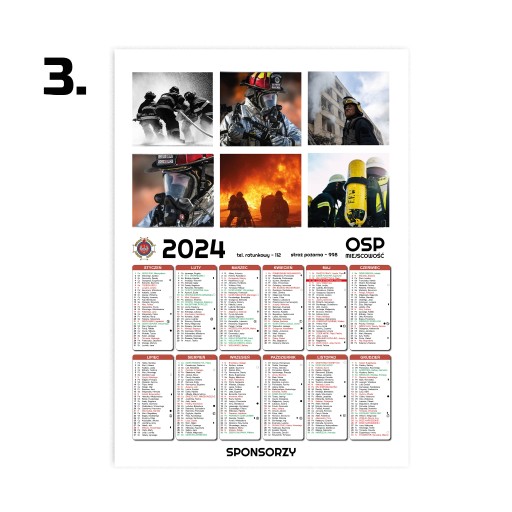 КАЛЕНДАРЬ FIRE FIRE односторонний ПРОБНЫЙ x1