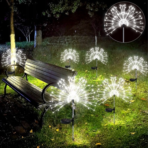 2X СОЛНЕЧНАЯ ЛАМПА ДЛЯ САДА УКРАШЕНИЕ ОДУВШИНКИ 150 LED