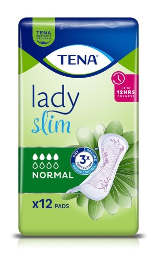 Стельки TENA Lady Slim Normal, 6 уп. х12 шт.