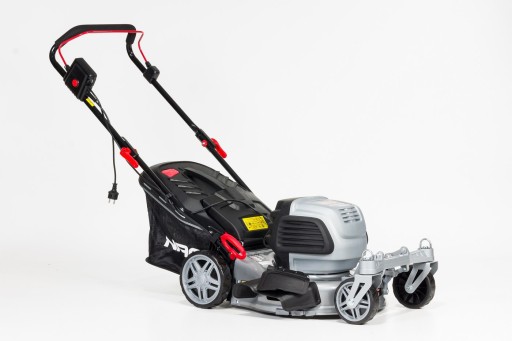 Kosiarka ELEKTRYCZNA NAC Silnik INDUKCYJNY 1800 W 46cm 4w1 STALOWA Kosz 50l