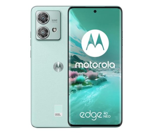 Motorola Edge 40 Neo 12/256 ГБ смартфон 5G 6,55 дюйма 144 Гц 50 Мпикс мятный