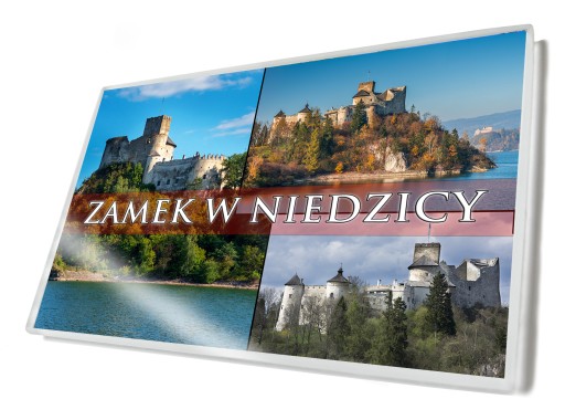 Magnesy na lodówkę miasta - ZAMEK NIEDZICA