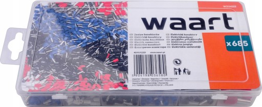 Zestaw konektorów złączy z koszulką 685szt
